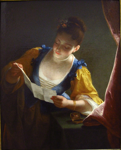 Jean Raoux - La lectora (1677 - 1734)